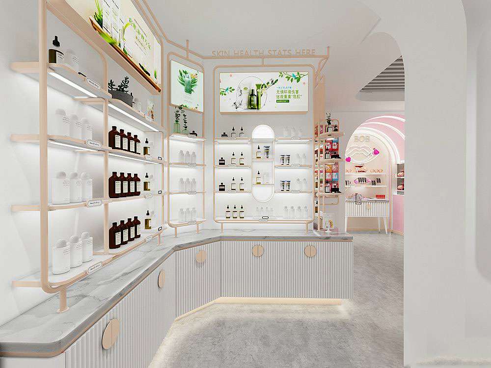 郑州化妆品专营店装修效果图