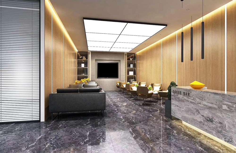 高新区650平米网络公司办公室装修效果图