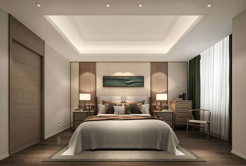 220平米新中式风格别墅装修效果图