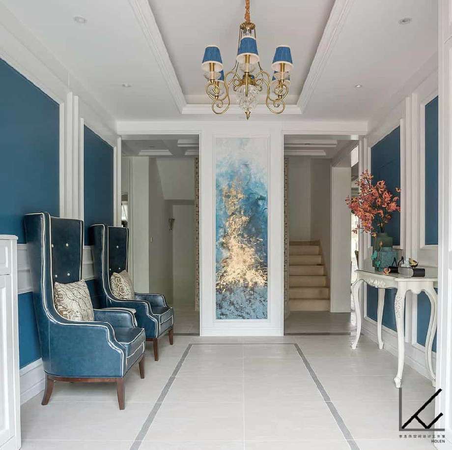 260平米欧式混搭别墅装修效果图