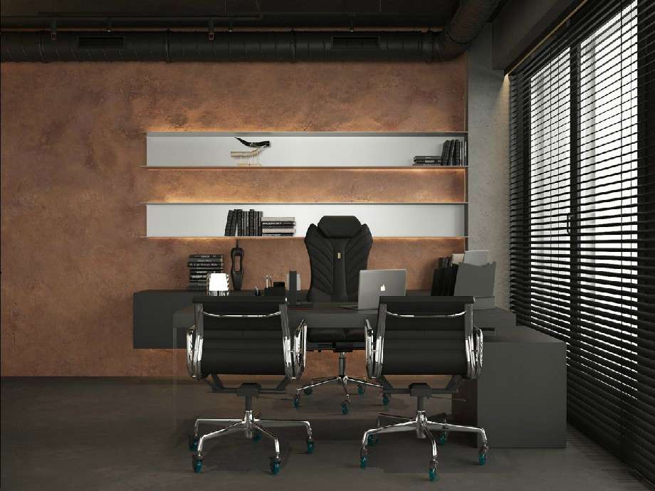 简单办公室装修效果图大全