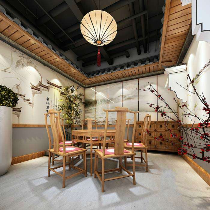 特色私房菜馆装修设计效果图