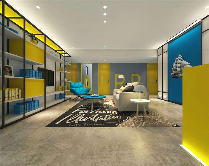 港湾主题酒店装修设计效果图