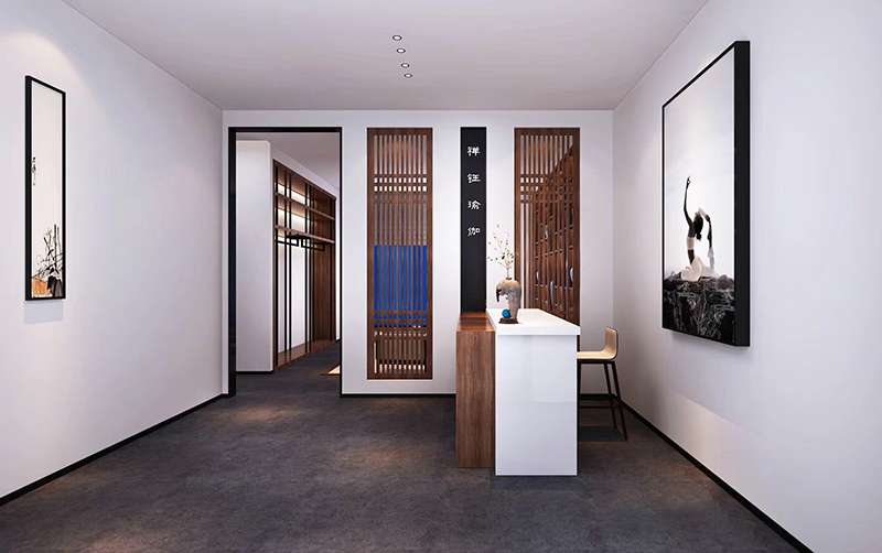 现代风格瑜伽馆装修设计效果图