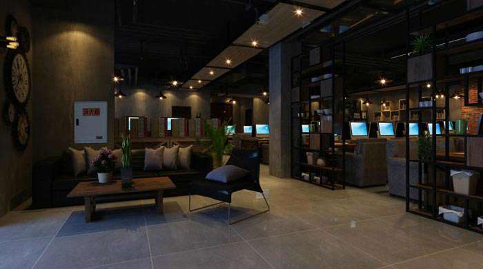 网吧装修设计效果图