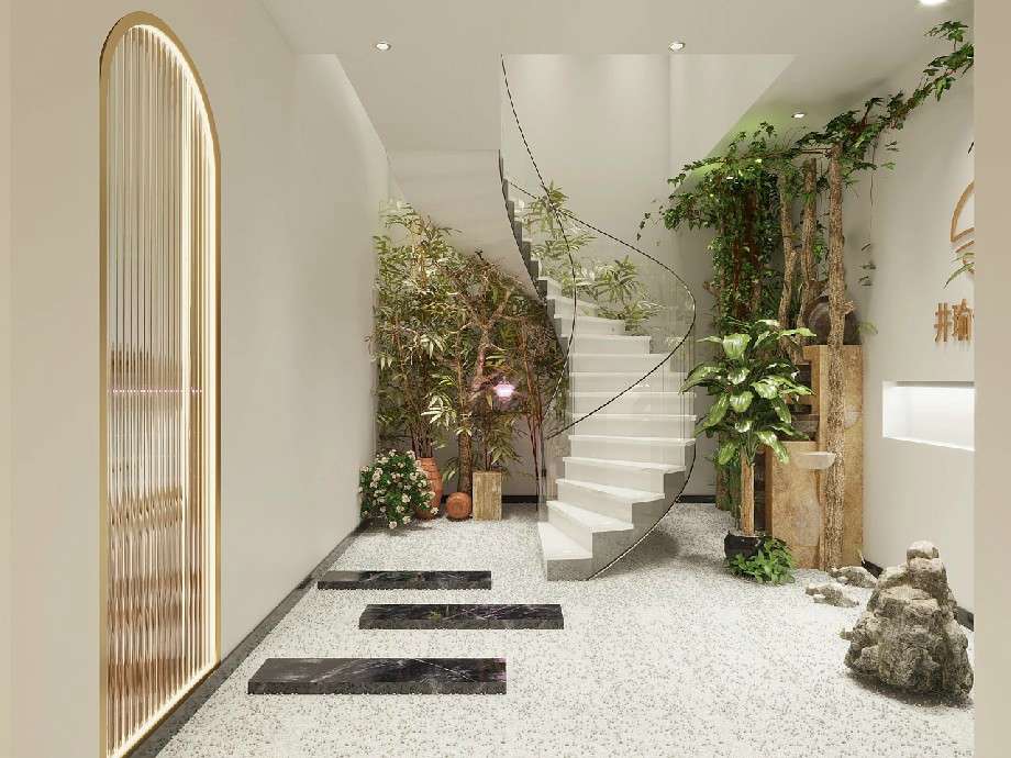 郑州瑜伽馆装修设计效果图