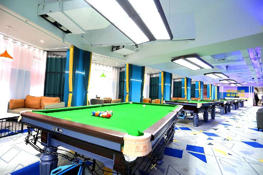 郑州台球厅装修设计效果图
