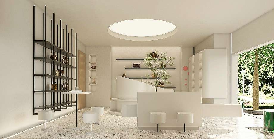 奢侈品女包专卖店装修效果图