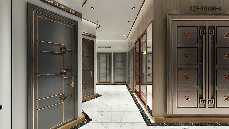 郑州门窗专卖店装修设计效果图