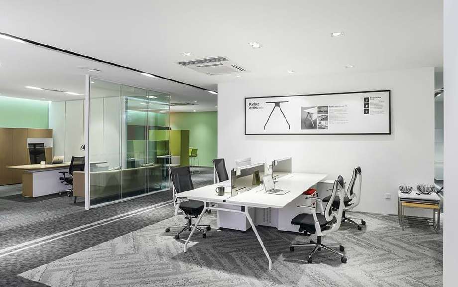 办公室门厅装修效果图