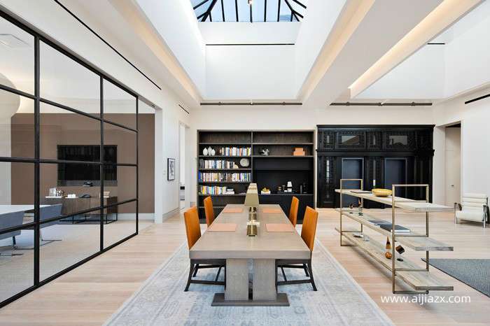 财务公司办公室装修设计效果图