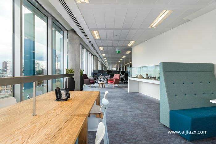 1350平方投资集团办公室设计效果图