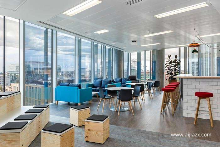 1350平方投资集团办公室设计效果图