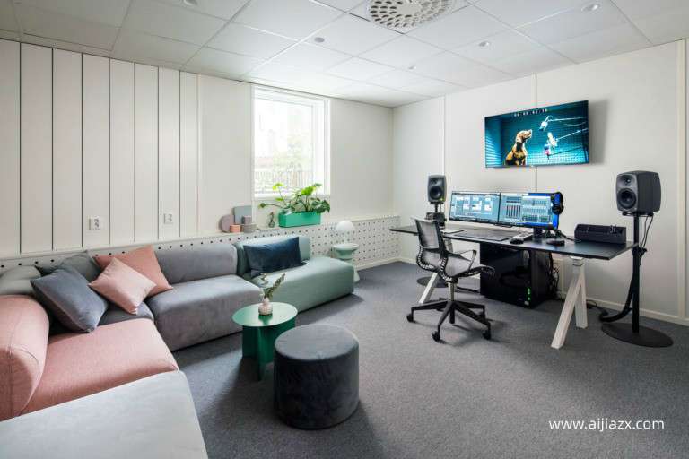 263平米传媒公司办公室装修设计效果图