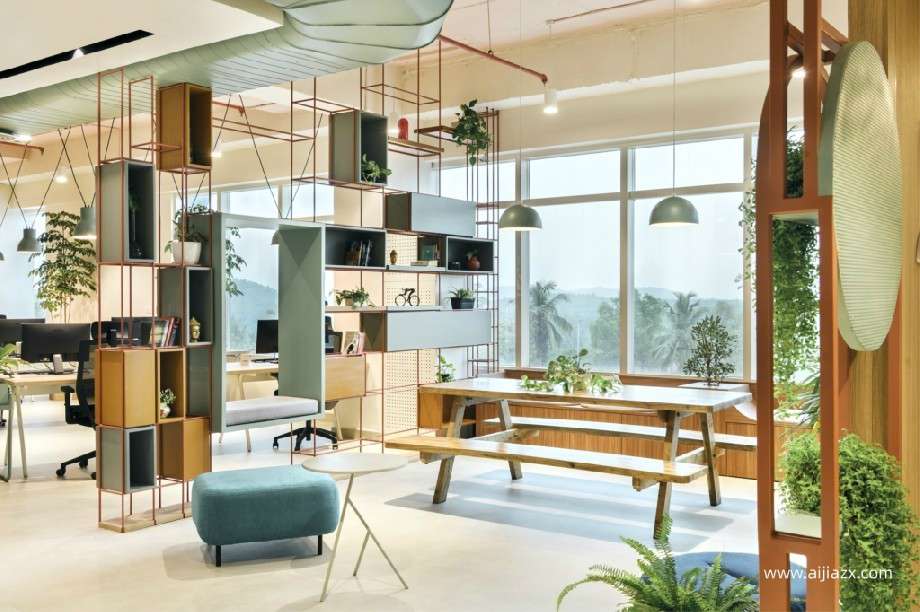 210平米IT办公室装修效果图