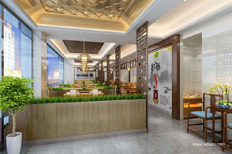 郑州茶楼装修多少钱，小型茶楼装修效果图