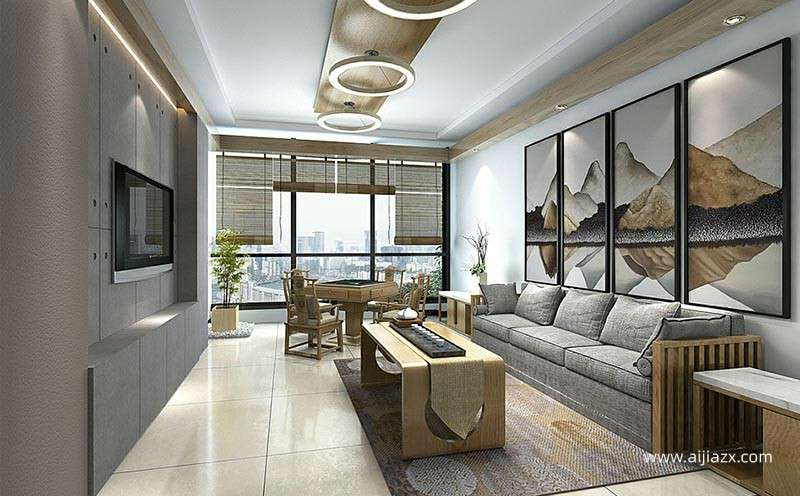 郑州现代中式茶楼设计禅意空间文化