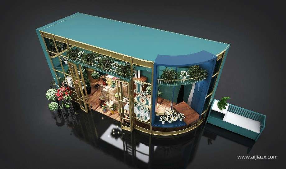 　　郑州花店装修设计攻略，人气花店如何装修打造
