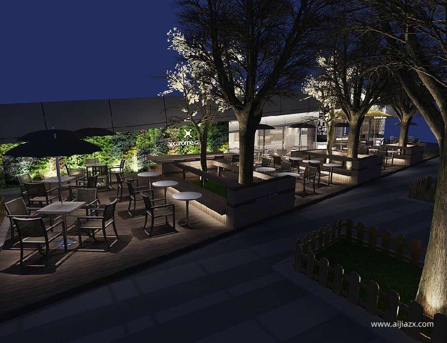 郑州咖啡店装修方案，文艺小清新咖啡店设计