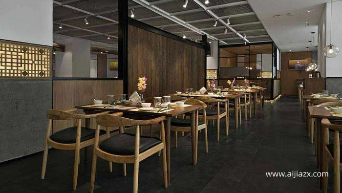 郑州专业连锁餐饮店设计，餐饮店风格布局色彩灯光设计