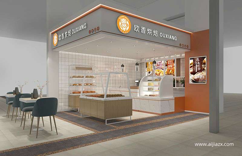 面包店装修效果图