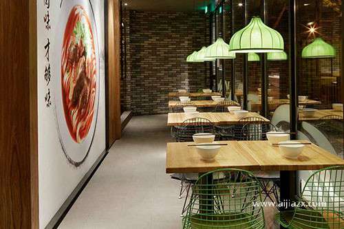 郑州面馆装修设计,小面馆怎样装才吸引人