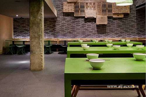 郑州面馆装修设计,小面馆怎样装才吸引人