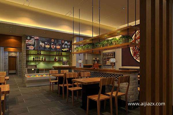 郑州小吃店装修设计,特色小吃店怎样装修才吸引人