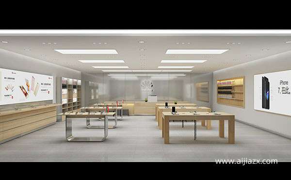 150平方米华为手机店装修费用