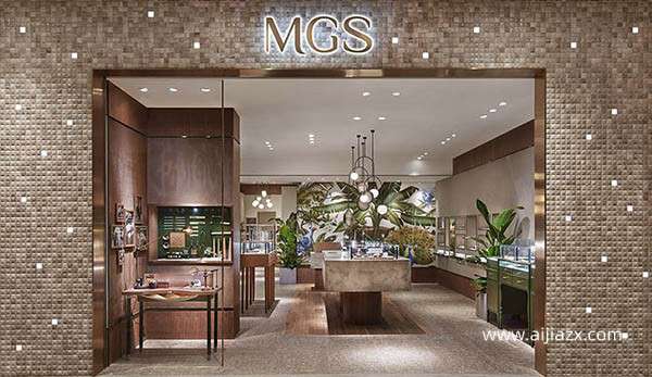 饰品店面门头设计、名字logo设计装修效果图