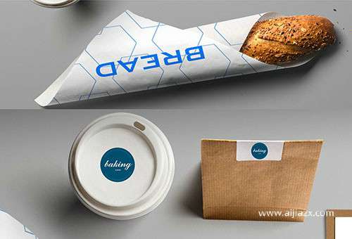 烘焙店VI设计、烘焙店包装宣传册设计
