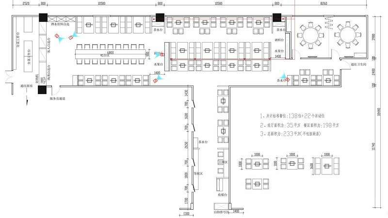 火锅店装修设计方案，一套完整的火锅店设计方案
