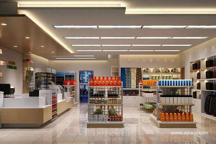 郑州便利店装修设计方案，多元化体验的便利店设计