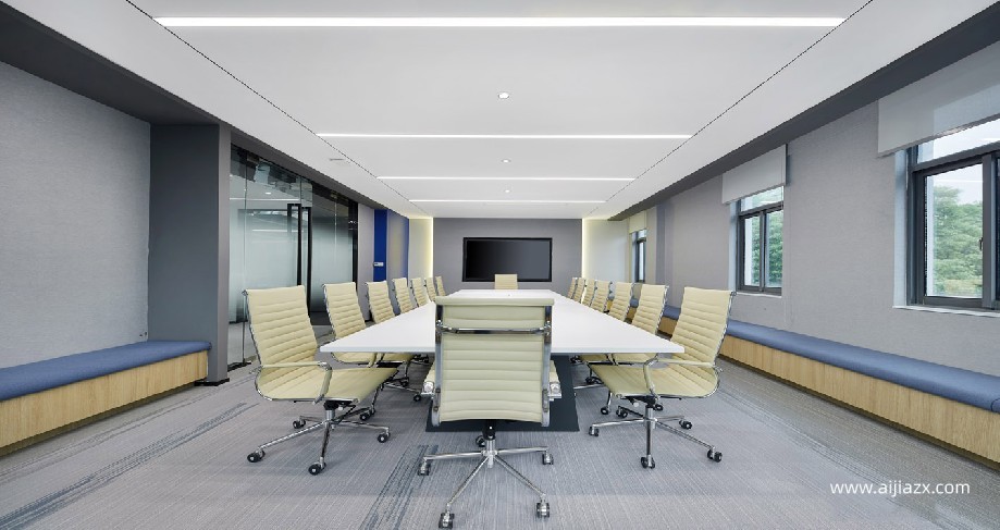 1500平米科技公司办公楼装修设计效果图