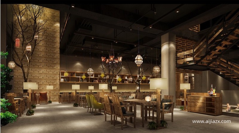 精品酒店餐厅装修设计效果图