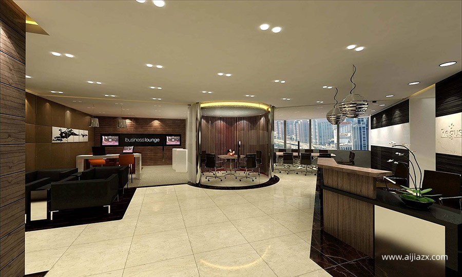 680平米郑州办公室装修设计效果图