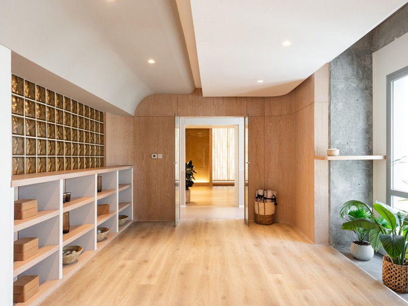 郑州瑜伽工作室装修设计效果图