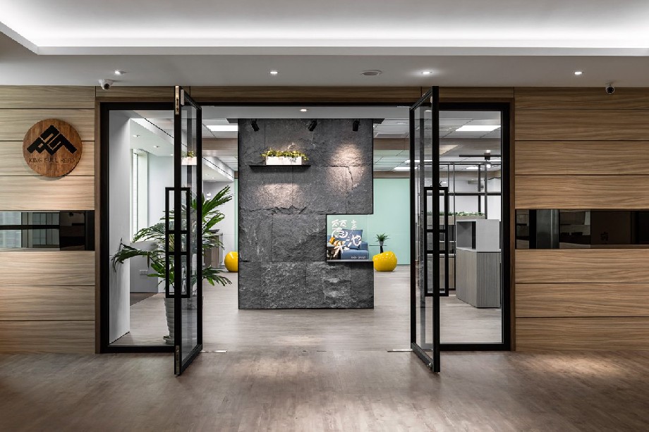 金水区电商公司办公室装修效果图