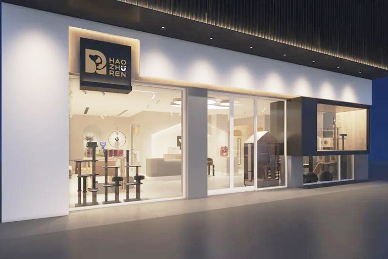 150平米宠物店装修设计效果图