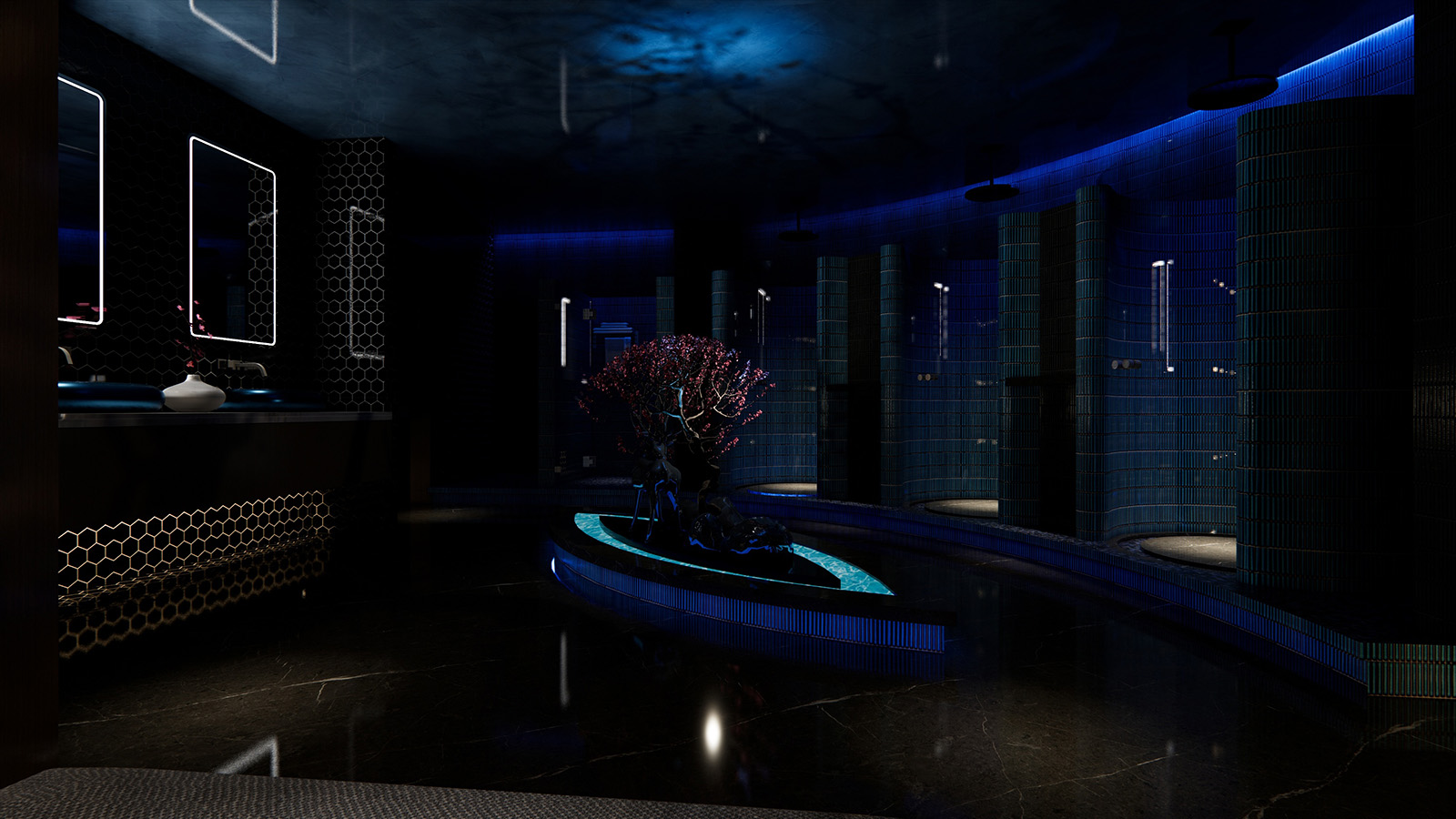 商丘足浴会所装修设计效果图