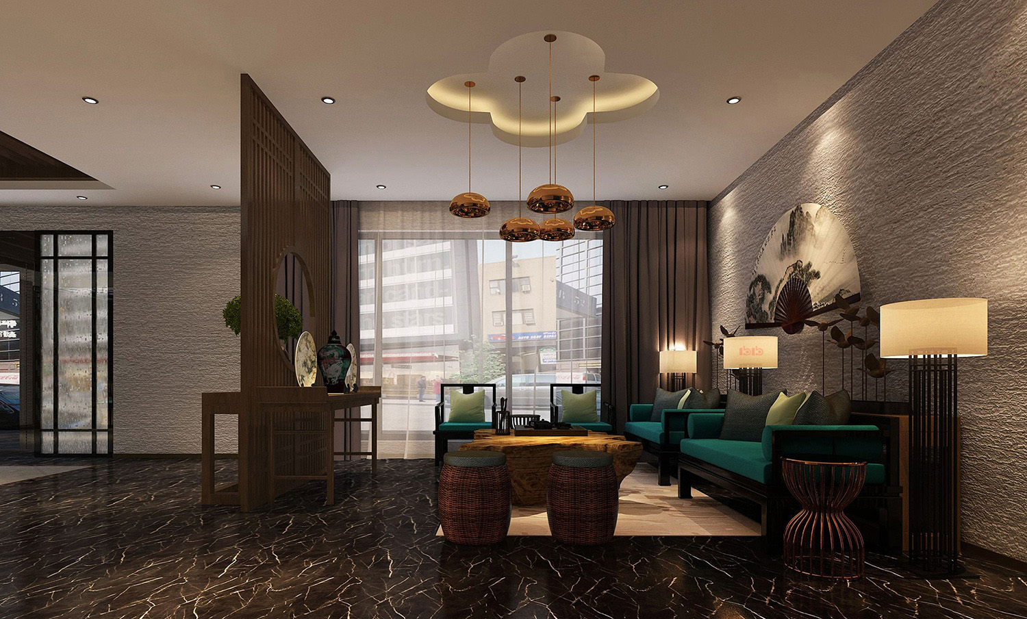 郑州足浴会所装修设计效果图