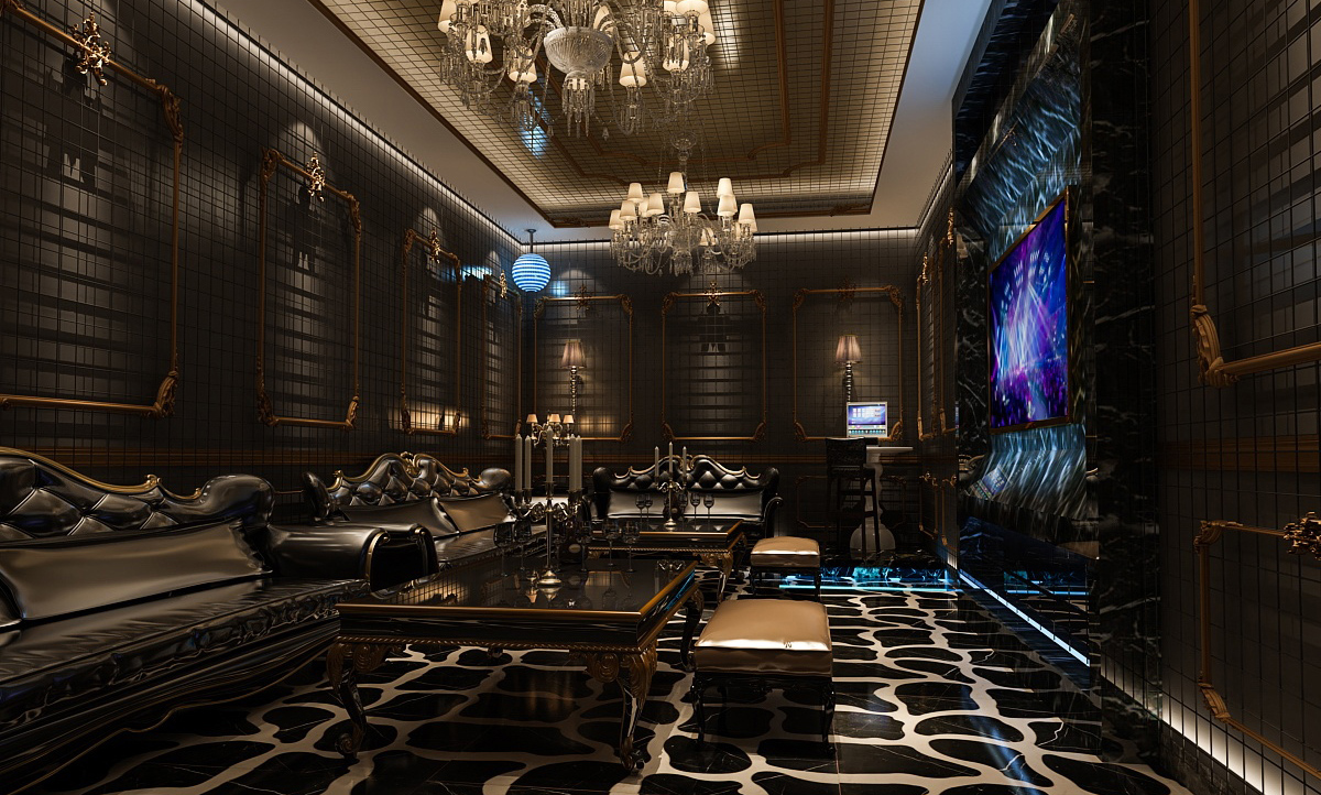 郑州酒吧装修设计效果图