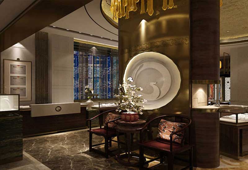 洛阳玉石珠宝店装修效果图