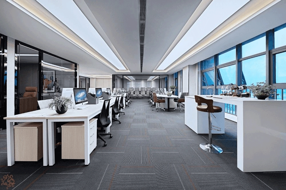 600平米郑州办公室装修设计实例