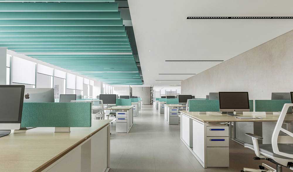 1200平米郑州办公室装修设计案例