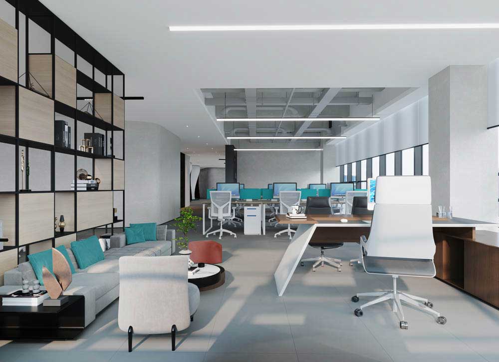 1200平米郑州办公室装修设计案例