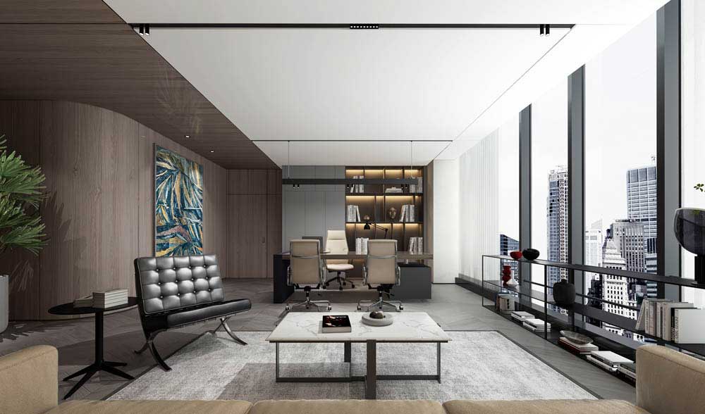 1200平米郑州办公室装修设计案例