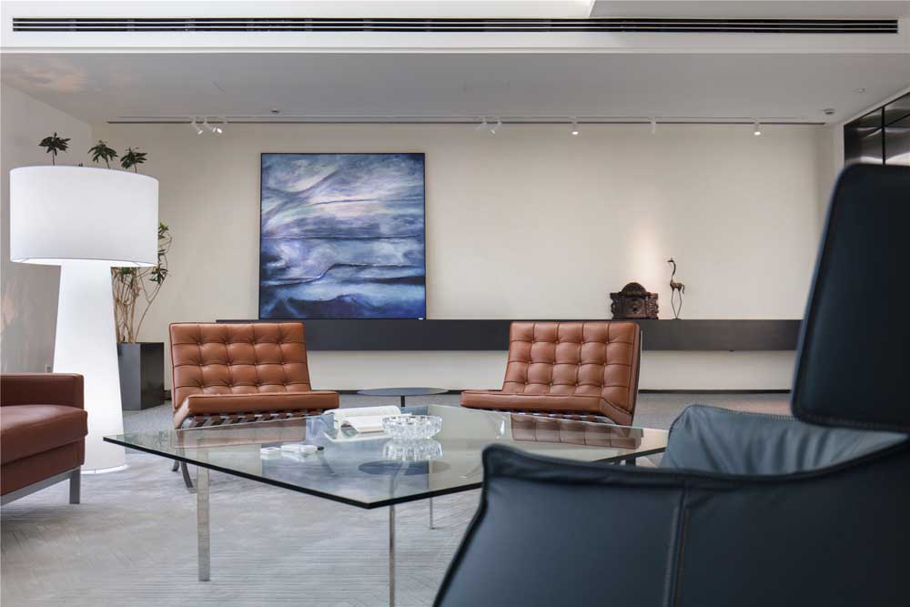 洛阳食品公司办公室装修设计效果图