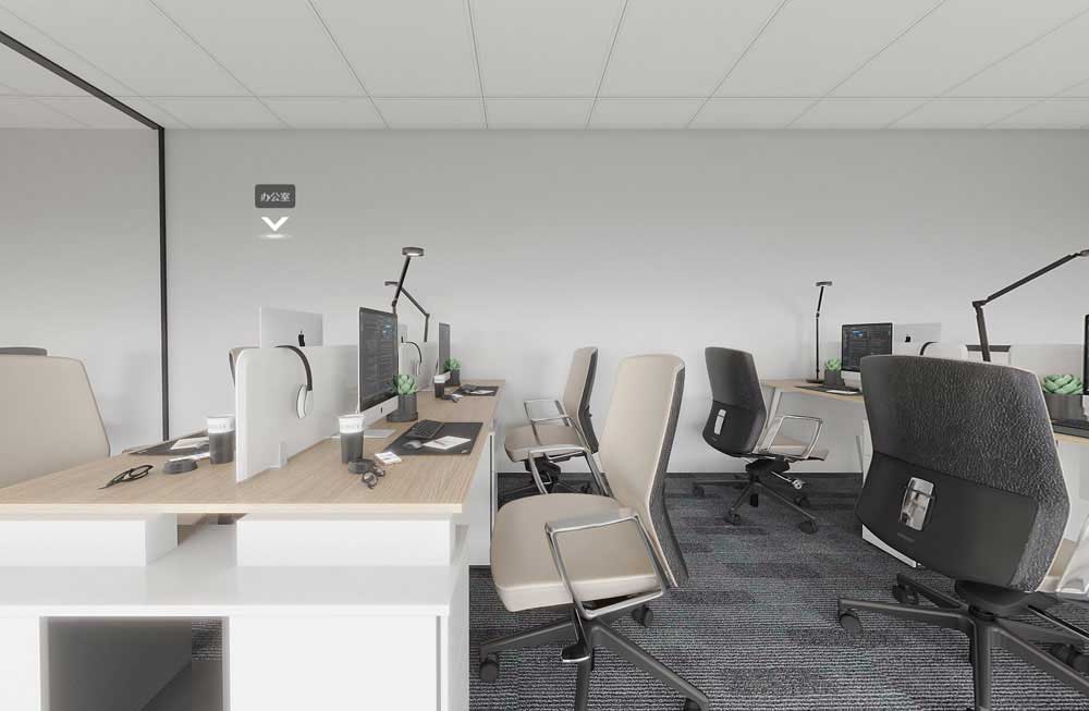 郑州实验室+办公室装修设计效果图