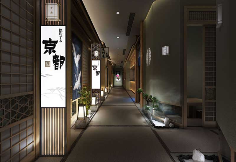 许昌450m2日料餐厅设计装修效果图